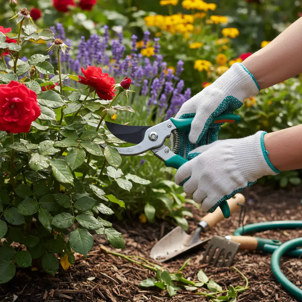 Pruning and garden care