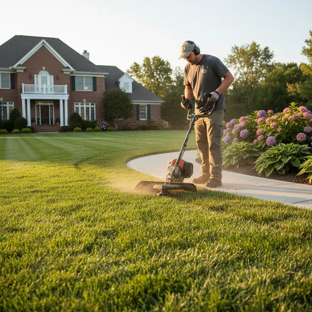 Lawn care and edging
